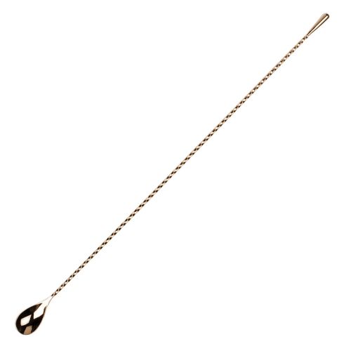 Japanese Bar Tools  SHIZUKU 50CM TEAR DROP SPOON GOLD 