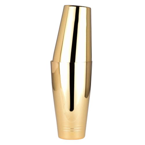Japanese Bar Tools  BOSTON SHAKER TIN ON TIN 700ML GOLD 03300081/61G
