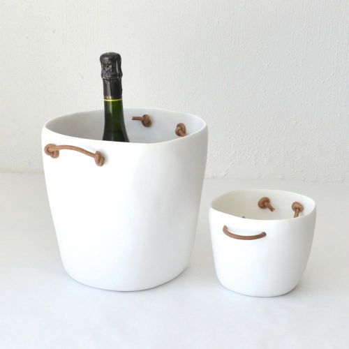 Tina Frey  Champagne Cooler White D-15-WHT