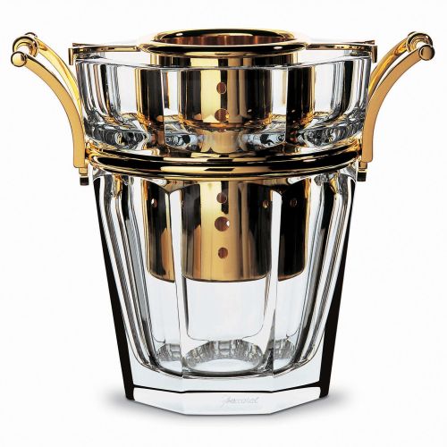 Baccarat  Moulin Rouge Champagne Cooler with gold 1893681