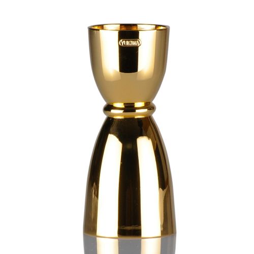 Yukiwa  Bell Style Jigger Small Gold 1/2oz & 1oz 03301010G